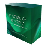 Colours Of Australia - 2025 $1 Evergreen Rainforest 1oz Silver Proof Coin - Nova Coins