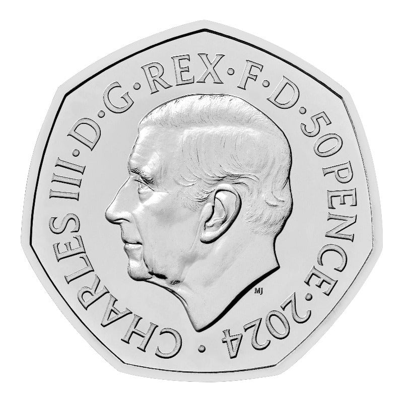 D - Day 2024 50p Cupro - Nickel Brilliant Uncirculated Coin - Nova Coins