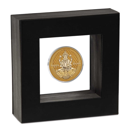 2024 Diwali 1oz Silver Gilded Medallion
