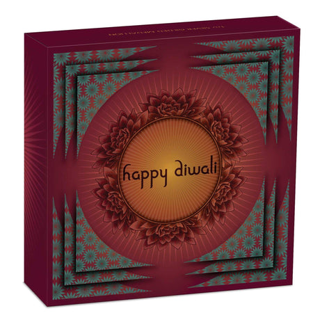 2024 Diwali 1oz Silver Gilded Medallion