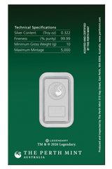 Dune - House Atreides 2026 10g Silver Minted Bar