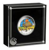 2026 1oz Australian Emu Silver Coloured Coin
