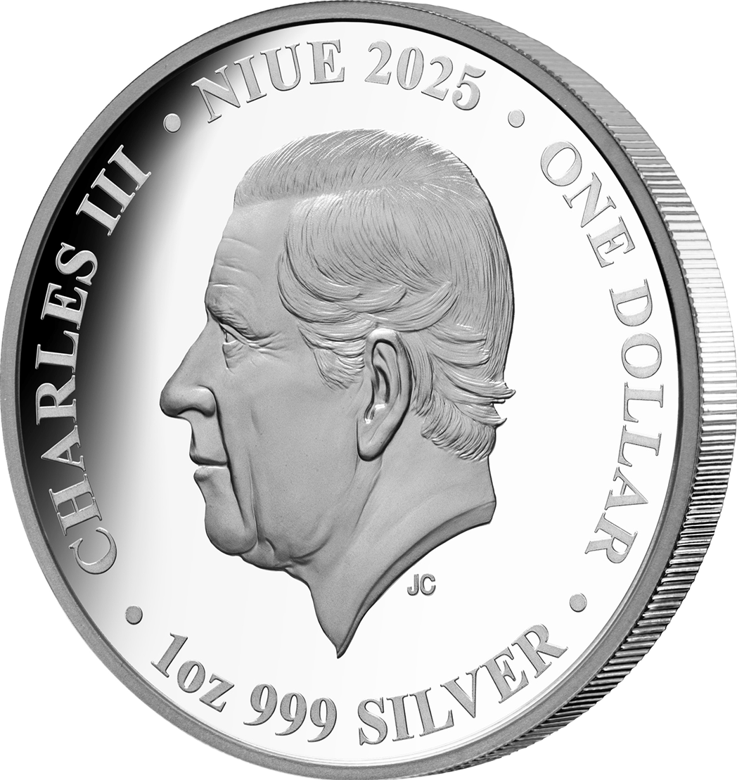 Ex Machina 2025 $1 1oz Silver Proof Coin - Nova Coins