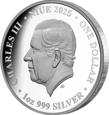 Ex Machina 2025 $1 1oz Silver Proof Coin - Nova Coins