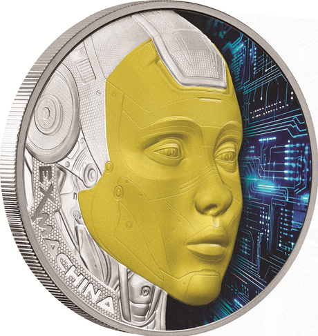 Ex Machina 2025 $1 1oz Silver Proof Coin - Nova Coins