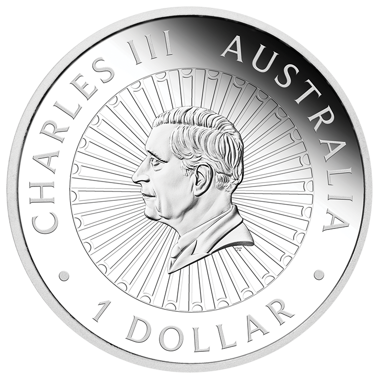 Great Southern Land Desert 2025 1oz Silver Proof Jasper Coin
