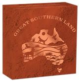 Great Southern Land Desert 2025 1oz Silver Proof Jasper Coin