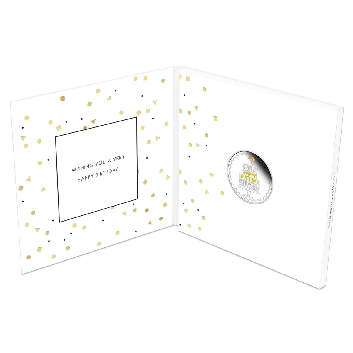 Happy Birthday 2022 1oz Silver Proof Coloured Coin - Nova Coins