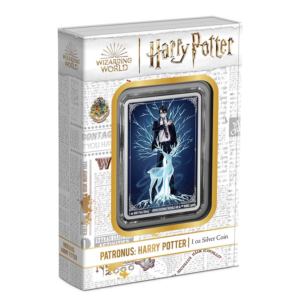 HARRY POTTER™ Patronus: Harry Potter 1oz Silver Collectable Coin - Nova Coins