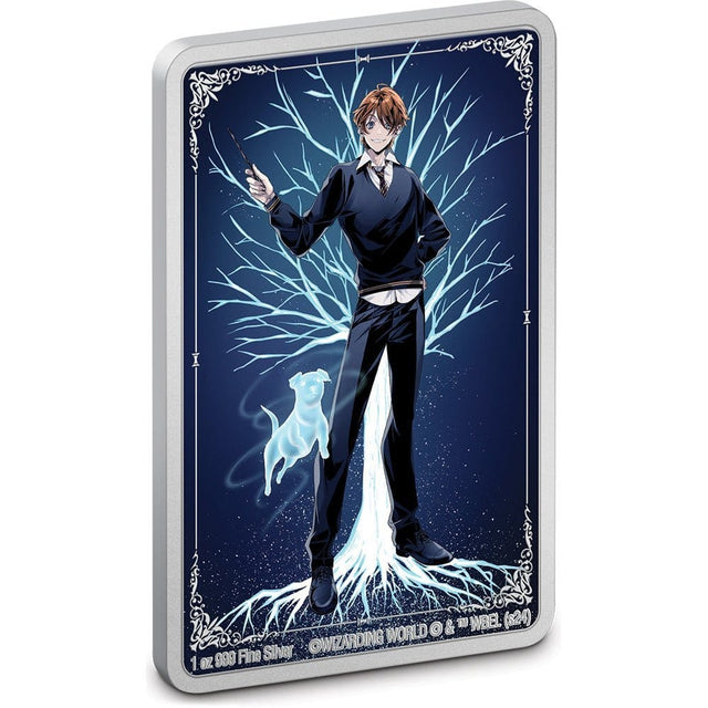 HARRY POTTER™ Patronus: Ron Weasley 1oz Silver Collectable Coin - Nova Coins