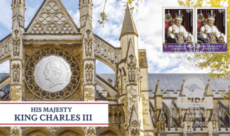 His Majesty King Charles III 2025 50c PNC - Hobart ANDA Money Expo 2025 - Nova Coins