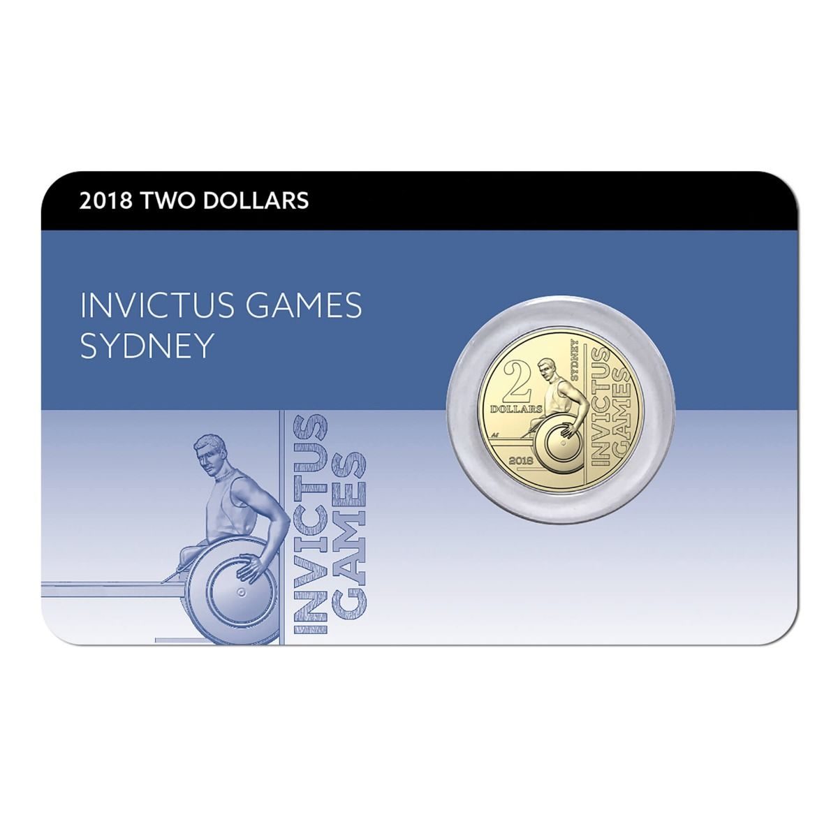 2018 $2 Invictus Games Sydney UNC Coin Pack