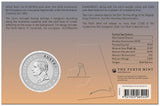 Sundowner Red Kangaroo 2026 $1 1oz Silver Coloured Coin in Card