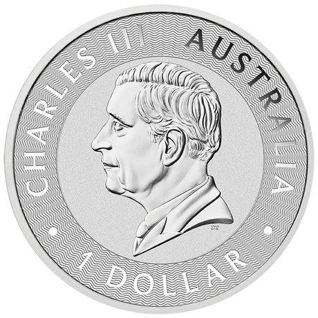 Sundowner Red Kangaroo 2026 $1 1oz Silver Coloured Coin in Card