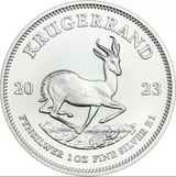 2023 Silver Krugerrand 1oz .999 Silver Bullion Coin