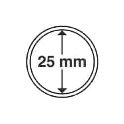 Lighthouse 25mm $1 Grips Coin Capsules - Nova Coins