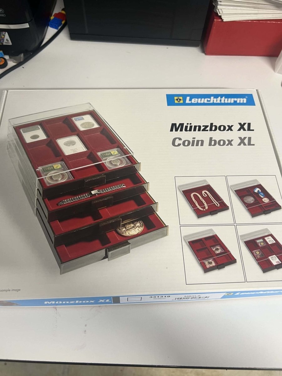 Lighthouse coin box tray XL - Nova Coins