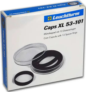 Lighthouse Grips XL 53 - 101 Coin Capsules - Nova Coins