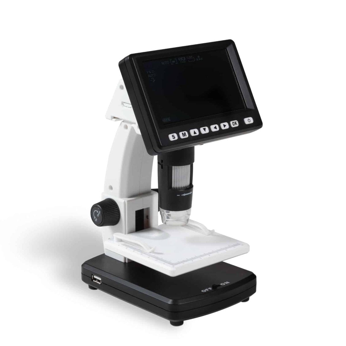 Lighthouse LCD digital microscope with 20–200x magnification (DM5) - Nova Coins