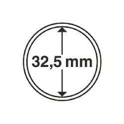 Lighthouse Ultra 50c Ultra Coin Capsules - 32.5mm - Nova Coins