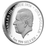 Lunar Year of the Horse 2026 $1 1oz Silver Proof Coin - Nova Coins