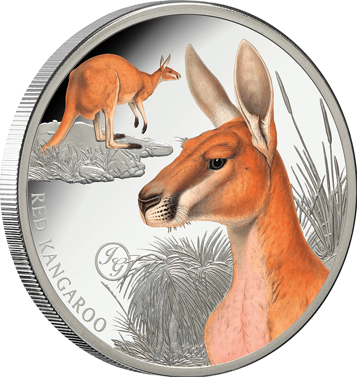 Mammals of Australia Red Kangaroo 2026 1oz Silver Proof Coin - Nova Coins