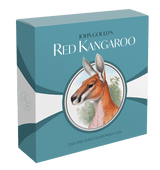 Mammals of Australia Red Kangaroo 2026 1oz Silver Proof Coin - Nova Coins