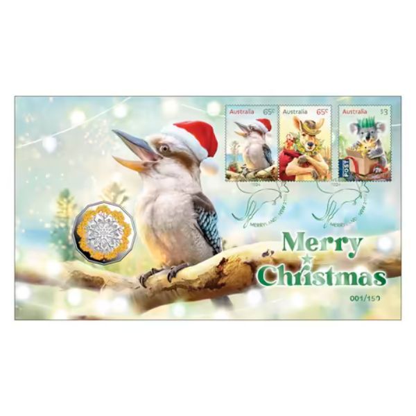 Merry Christmas Limited - Edition Silver Proof Coin and Minisheet Collection - Nova Coins