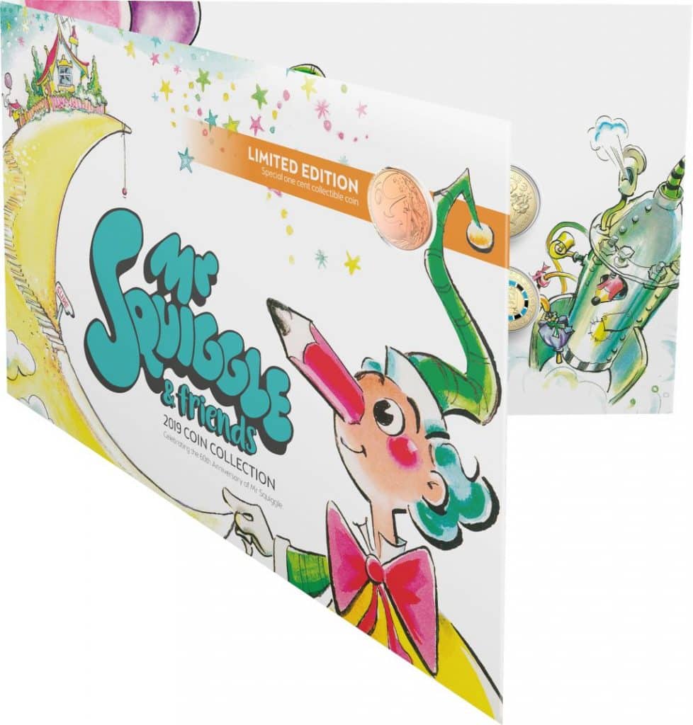 2019 Mr Squiggle & Friends Set