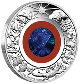 2026 1oz Wonders of Australia Outback Silver Proof Opal Coin