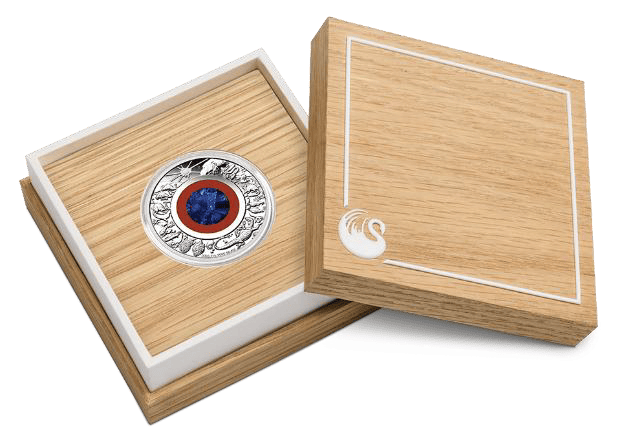 2026 1oz Wonders of Australia Outback Silver Proof Opal Coin