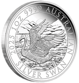 Perth Money Expo 2025 - Australian Swan 2025 1oz Silver Proof Coin - Nova Coins