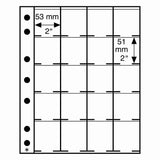 Lighthouse Grande Sheets 2x2 Coin Holders Clear (Pk5)