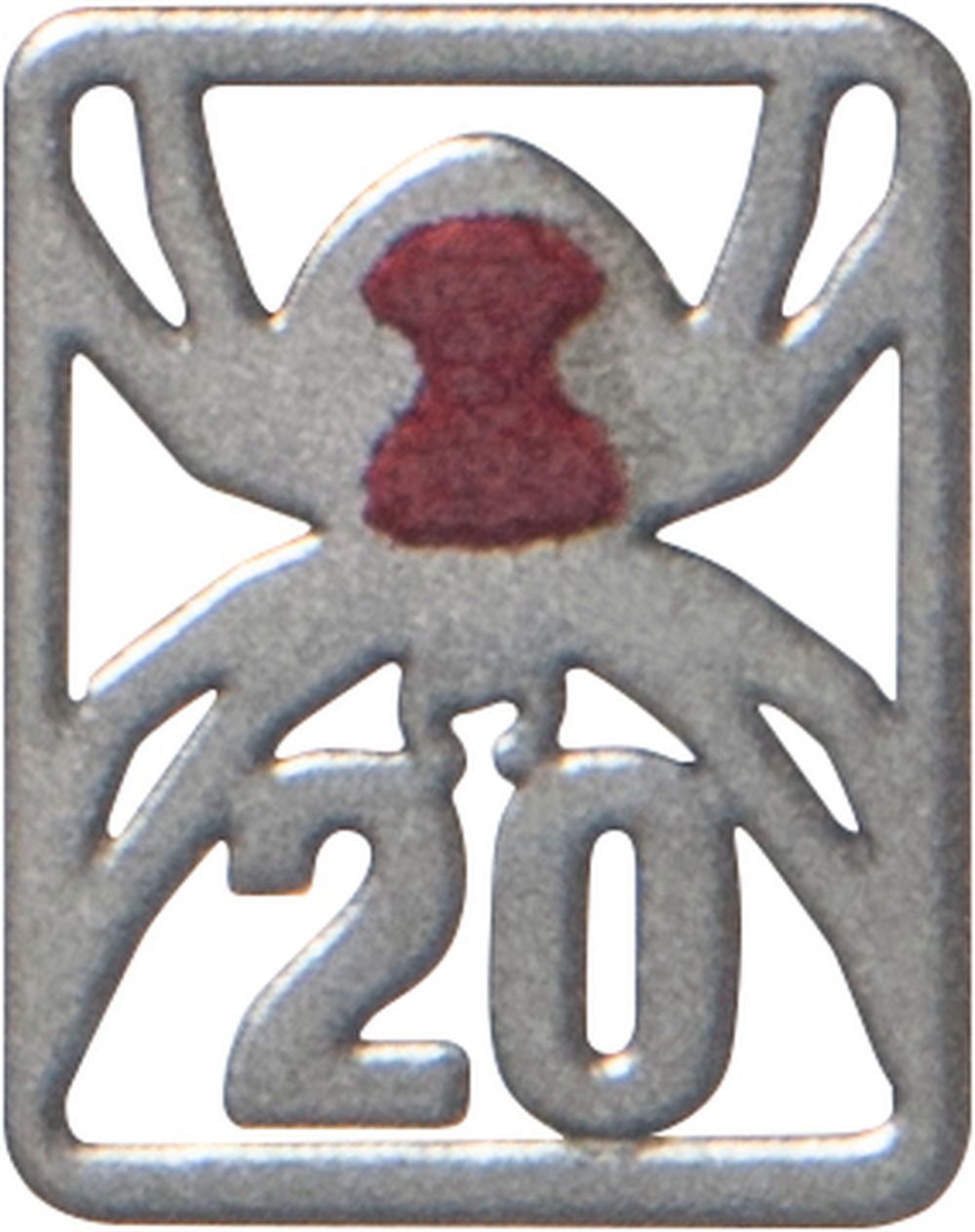 2026 Deadly & Dangerous 20th Anniversary Red-Back Spider 1oz Silver Proof Coin