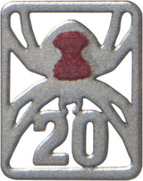 2026 Deadly & Dangerous 20th Anniversary Red-Back Spider 1oz Silver Proof Coin