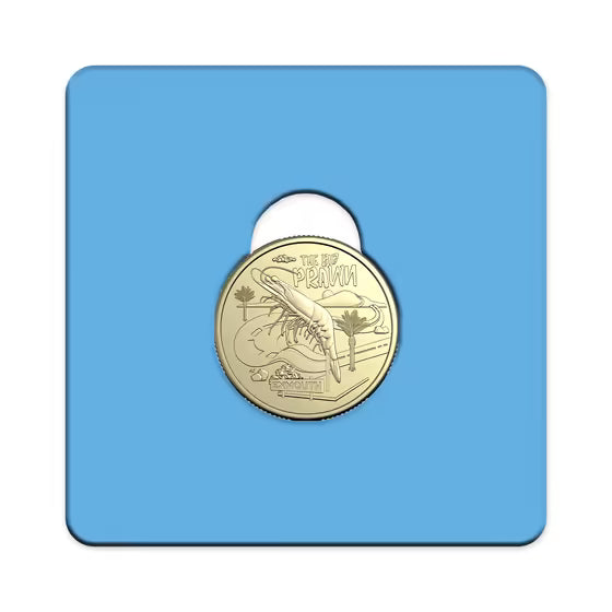 2025 Aussie Big Things 2 $1 AlBr Uncirculated – The Big Prawn