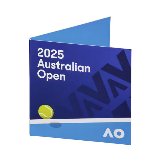 2025 Men’s Australian Open $2 Privy Mark Coin in Folder - Opened