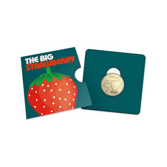 2025 Aussie Big Things 2 $1 AlBr Uncirculated – The Big Strawberry
