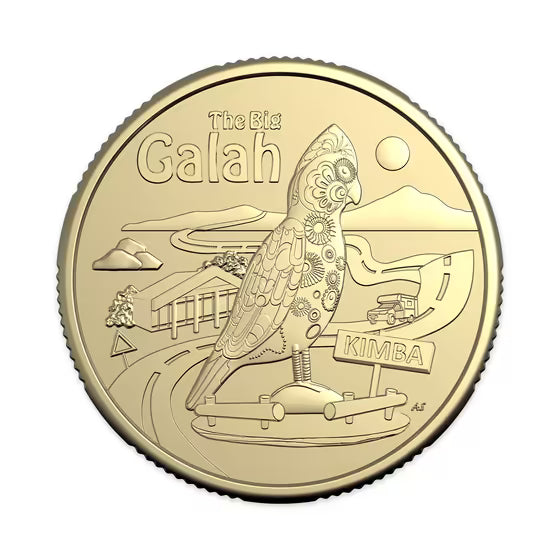 2025 Aussie Big Things 2 $1 AlBr Uncirculated – The Big Galah