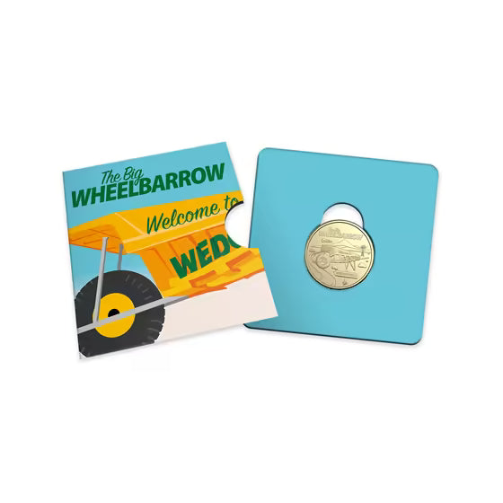 2025 Aussie Big Things 2 $1 AlBr Uncirculated – The Big Wheelbarrow