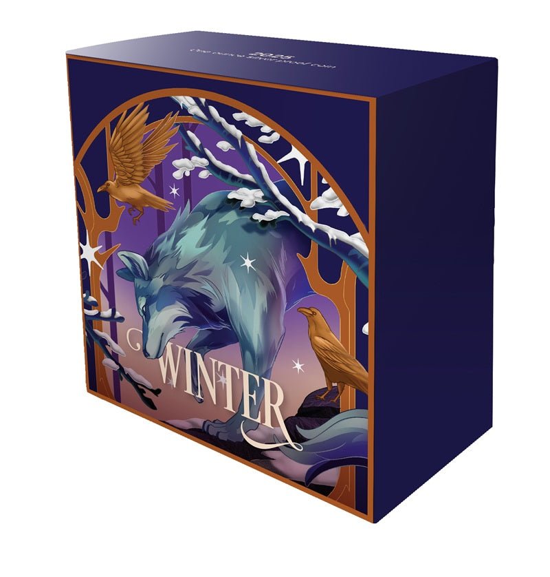 Seasons 2025 Winter $1 1oz Silver Proof Coin - Nova Coins