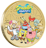 Spongebob & Friends 2025 $1 Coloured Collector Coin in Card