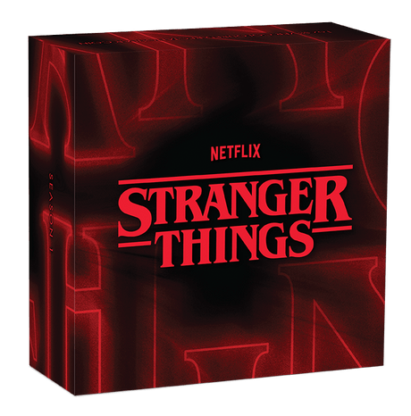 Stranger Things - Season 1 2026 1oz Silver Coloured Rectangular Coin - Nova Coins