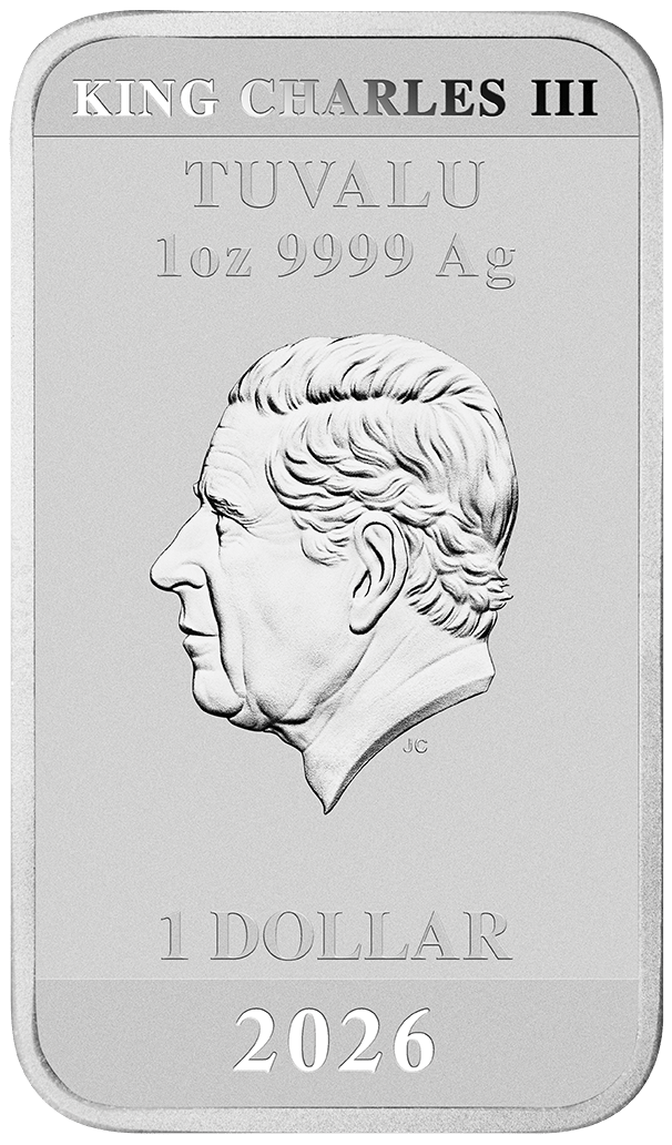 Stranger Things - Season 1 2026 1oz Silver Coloured Rectangular Coin - Nova Coins