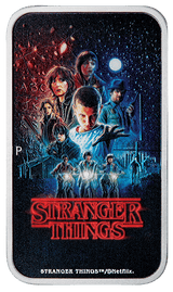 Stranger Things - Season 1 2026 1oz Silver Coloured Rectangular Coin - Nova Coins