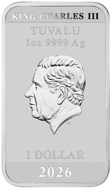 Stranger Things - Season 2 2026 1oz Silver Coloured Rectangular Coin - Nova Coins