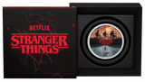 Stranger Things - The Upside Down 2026 1oz Silver Coloured Coin - Nova Coins