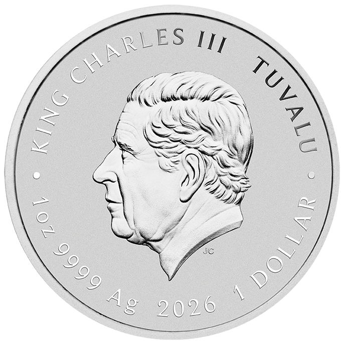 Stranger Things - The Upside Down 2026 1oz Silver Coloured Coin - Nova Coins