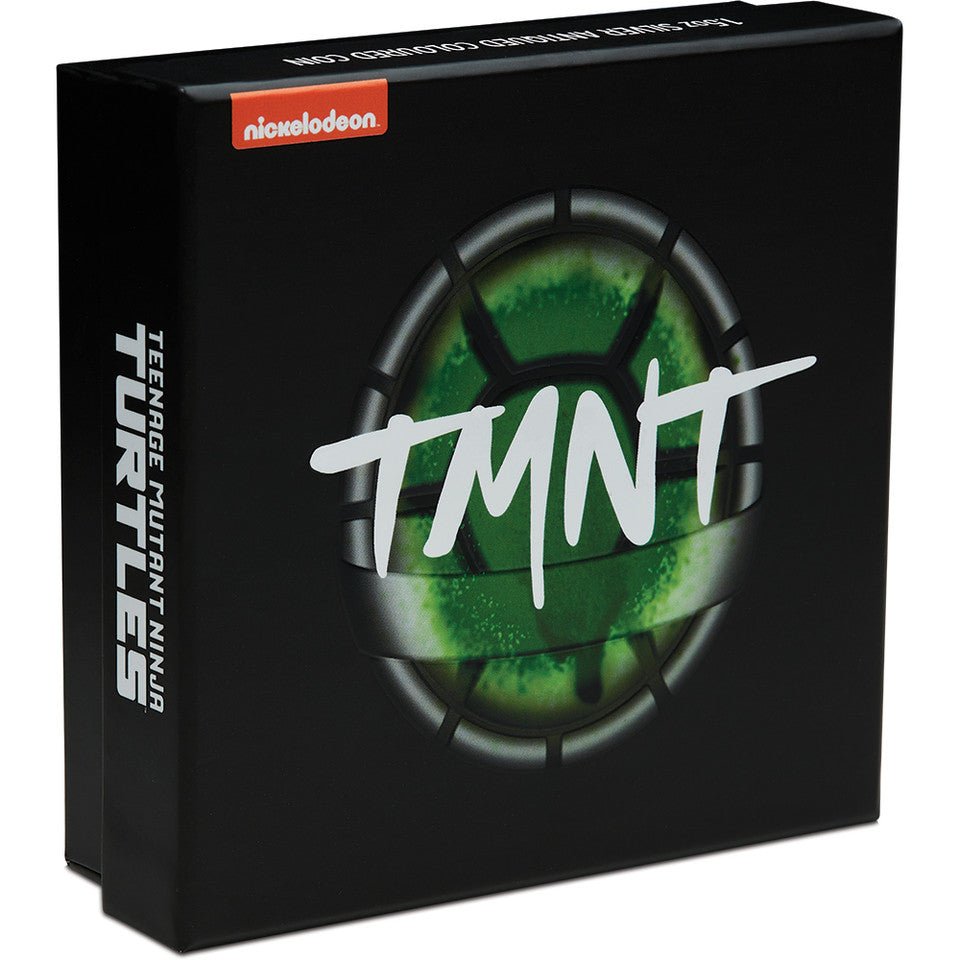 Teenage Mutant Ninja Turtles Domed Shell 2025 1.5oz Silver Antiqued Coloured Coin - Nova Coins