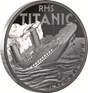 Titanic 2025 $1 1oz Silver Black Proof Coin - Nova Coins